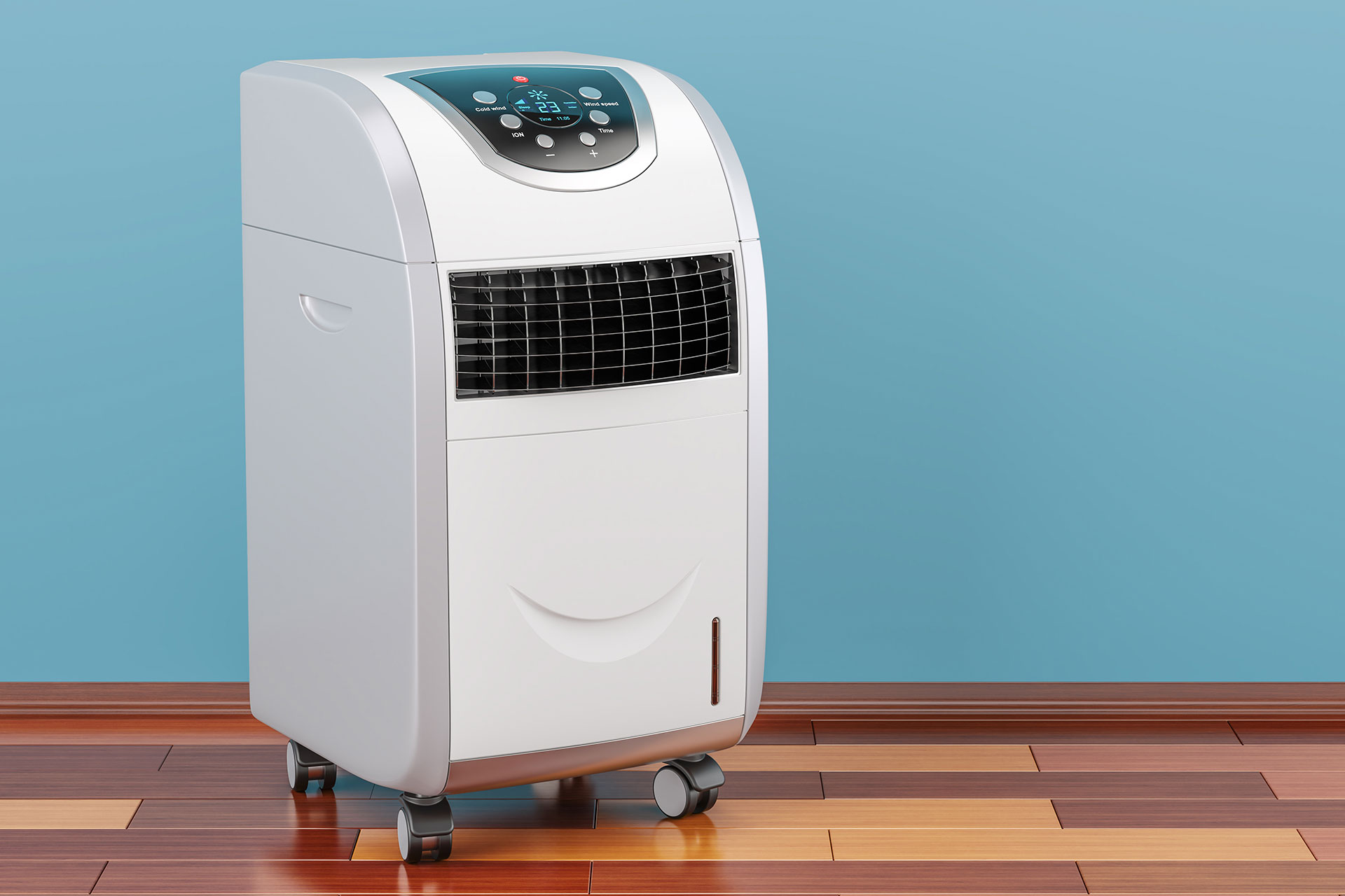 portable air conditioner on wheels