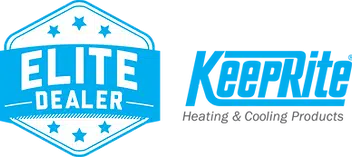 Elite Dealer KeepRite Heating & Cooling Products logo