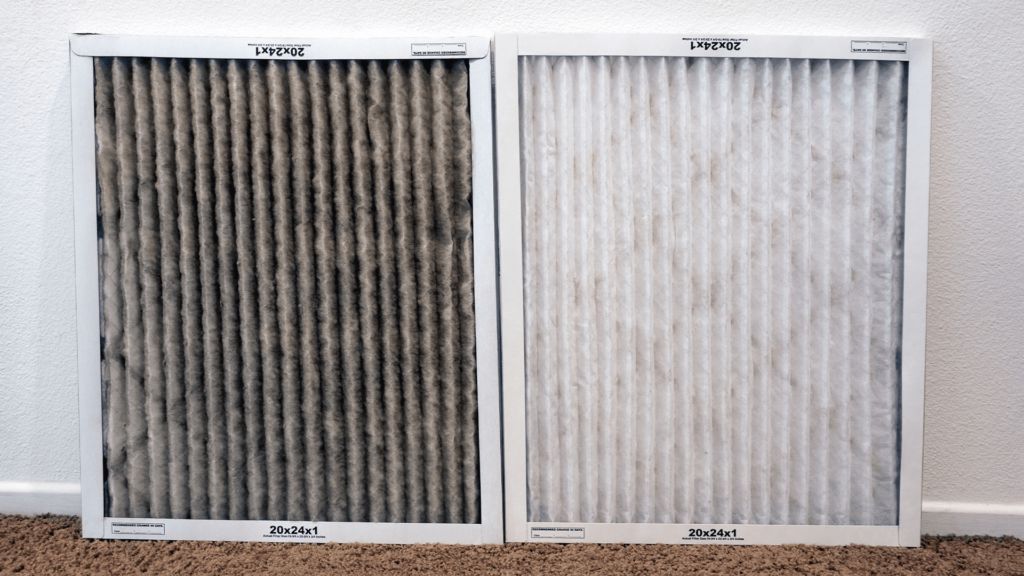 clogged ac air filter